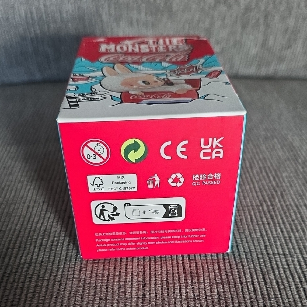POPMART Coca-Cola The Monsters Snow Labubu, Unopened Blind Box Figure, New. - Picture 7 of 10